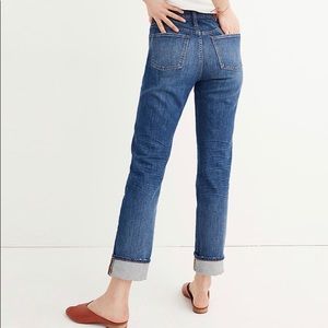 Madewell HighRise Slim Crop Boyjean